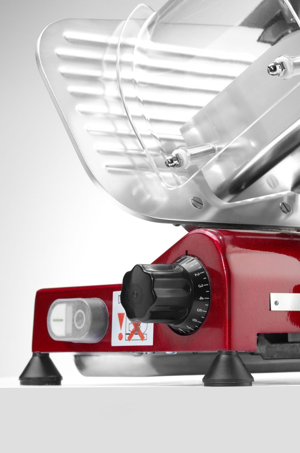 Trancheuse Profi Line 250 édition rouge, coupe 0-15 mm, diamètre de lame 25 cm, 230 V | HEENDI 210086