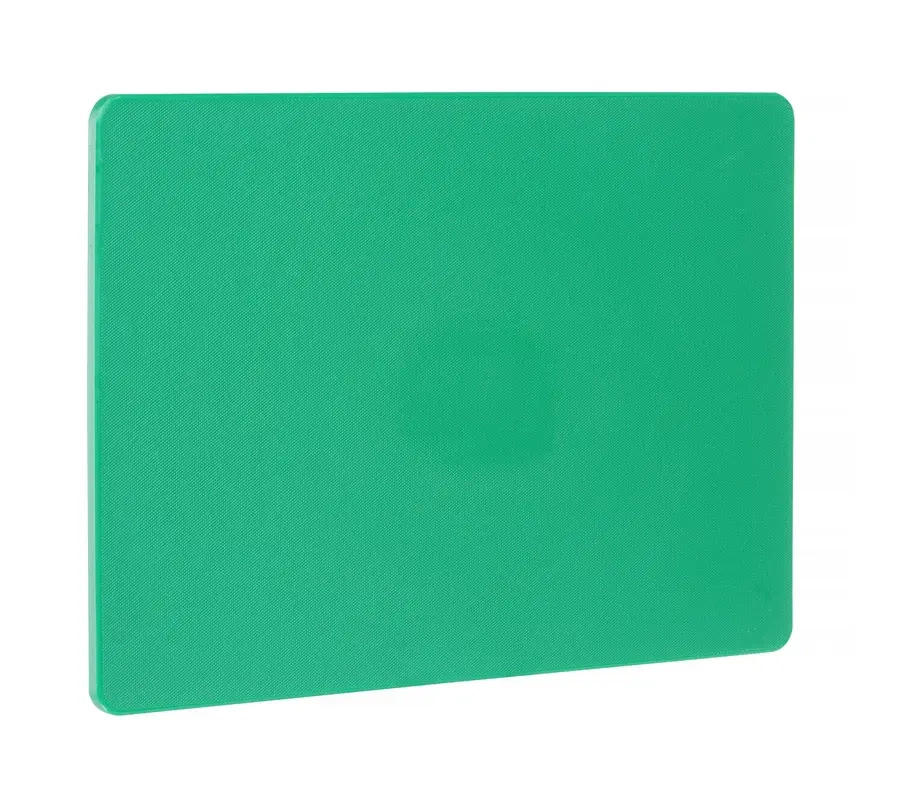 Planche en polyéthylène HACCP verte, 45 x 30 cm | HENDI 827031