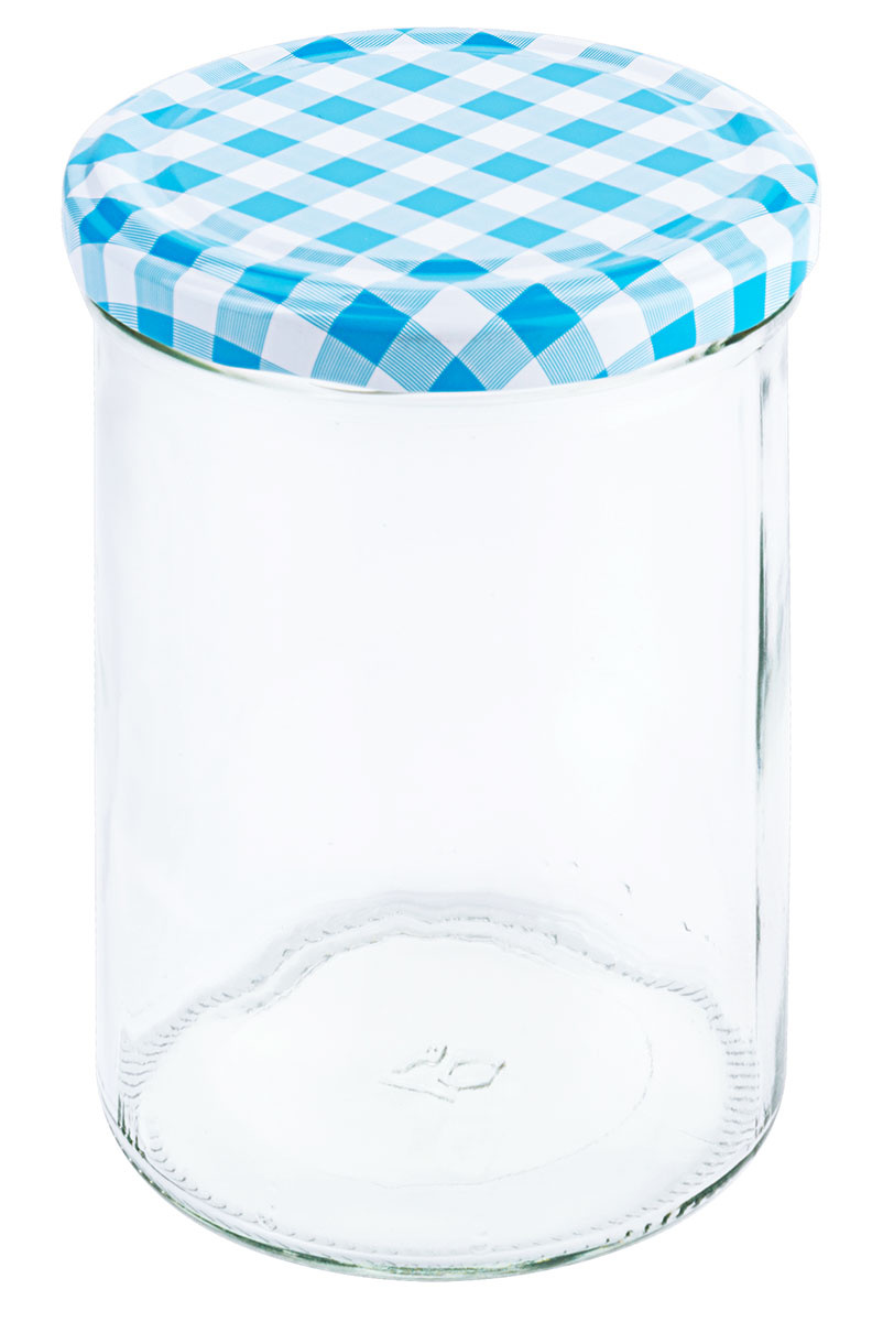 Bocaux avec couvercle 435 ml, lot de 6 pièces, hauteur 12 cm | CONTACTO 2705/440