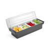 Bac barman pour garnitures de cocktails, 4 bacs | BAR UP 552025