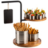 Serviteur de buffet à deux niveaux IRON, 47x30x44 cm | APS 30334