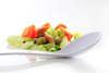 Cuillère à salade en matière plastique blanche | HENDI 564400