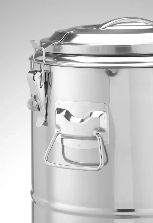 Thermos pour liquides en acier, 19 l, diamètre 35 cm, hauteur 40 cm | HENDI 708088