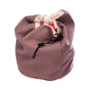 Sac à pain avec doublure thermique, beige clair, marron, 19x23 cm | APS 30390