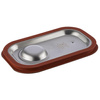 Couvercle en acier avec joint pour GN 1/4 | APS 80026