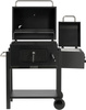 Gril à charbon DELUXE avec fumoir, grille 55x41,5 cm | LUND 99925