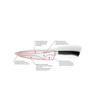 Couteau forgé de cuisine Profi Line | HENDI 844212