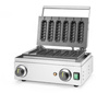 Gaufrier électrique pour corn dogs, 6 pcs, 1,55 kW, 230 V | HENDI 212189