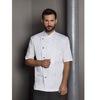 Sweat de cuisinier pour homme Gustav blanc | KARLOWSKY JM 15-3