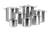 Casserole haute en acier inoxydable - cont. 3 L Profi Line | HENDI 832004