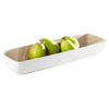 Bol GN 2/4 FRIDA, mélamine, blanc - beige, 53x16,2x7,5 cm, 3,65 l | APS 84564