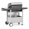 Grill à gaz de jardin avec armoire et brûleur latéral, nombre de brûleurs 3+1, 13,8 kW | FORGAST FG09107