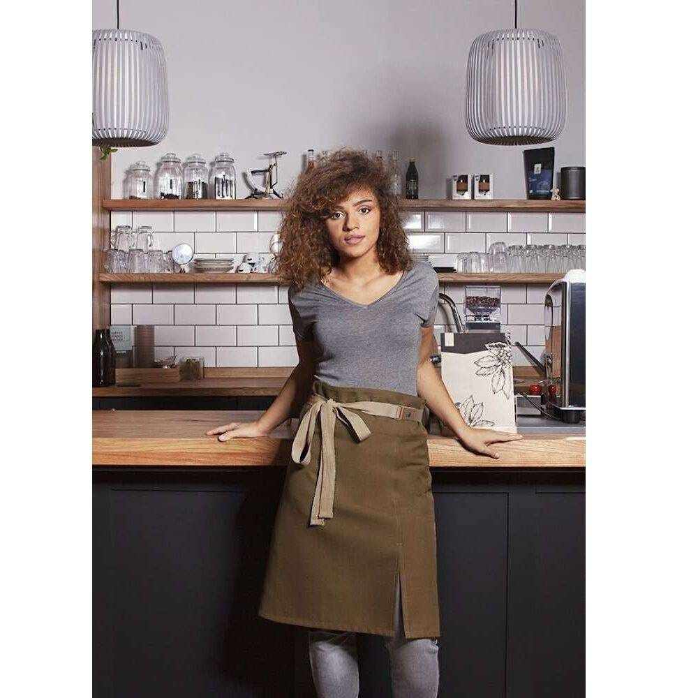 Tablier de serveur Green Generation cannelle | KARLOWSKY VS 12-84-Stck