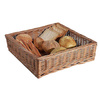 Panier à pain carré, polypropylène 35x35x10 cm | CONTACTO 4881/350