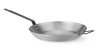Poêle en acier lyonnaise avec deux poignées, diamètre 36 cm, hauteur 14 cm | HENDI 629482