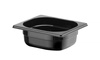 Récipient GN 1/6 prof. 6,5 cm en polycarbonate noir | HENDI 862735
