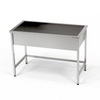 Bac inox 1 cuve (prof. 30 cm) 80x60x85 cm | FORGAST
