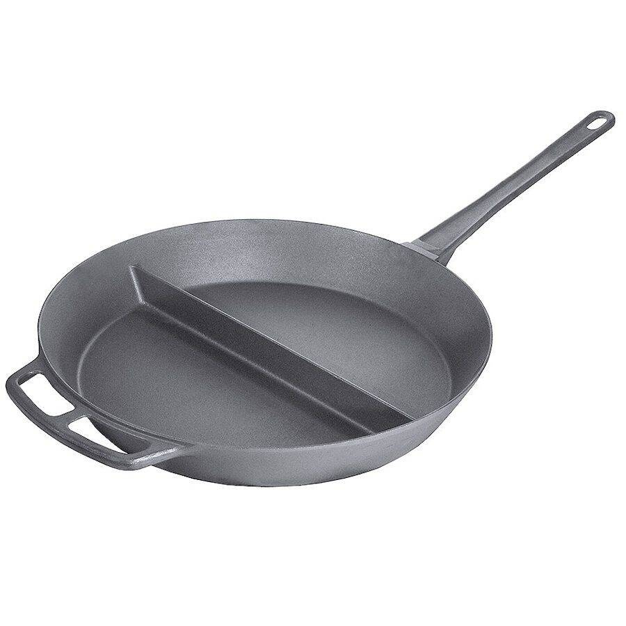 Poêle de catering en fonte avec manche, 80 cm | CONTACTO 5094/800