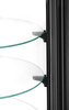 Vitrine réfrigérée ronde 100 L, LED, refroidissement dynamique | ARKTIC 233825