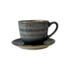 Tasse Bel 280 ml Still Rustic gris | KERA CERAMIKA 2.3.4/F/R.GRIS
