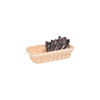 Panier en polypropylène GN LINE, rectangulaire, beige clair, GN 1/4, 27x16,5x7,5 cm | APS 40226