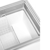 Congélateur bahut avec couvercle plat vitré cap. 394 L | FORGAST FG08500