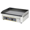 Plaque grill électrique en fonte, lisse, 60x40 cm, 6 kW | ROLLER GRILL PSF 600 E