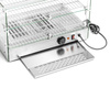 Vitrine chauffante à 2 niveaux, 45 l, 0,8 kW | FORGAST FG09624