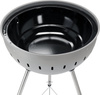 Grill à charbon, rond, Ø 54 cm, gris | YATO YG-20301