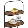 Présentoir buffet à deux niveaux ALL-ROUNDER, 31x17x37,5 cm | APS 30336