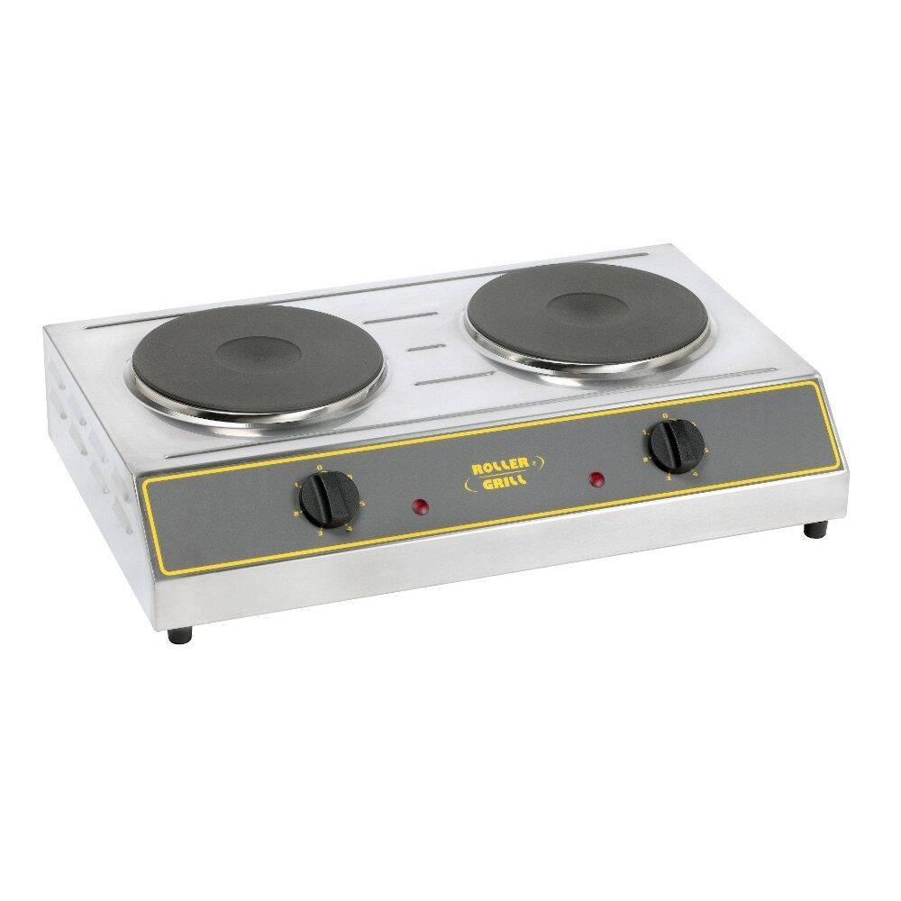Cuisinière électrique à 2 plaques, Ø23 cm, 2x2 kW, | ROLLER GRILL ELR 4