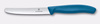 Couteau à tomates Swiss Classic, lame dentelée, bleu, long. lame 11 cm | VICTORINOX 6.7832.C1