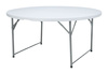 Table de restauration rond 150x74 cm | HENDI 810996