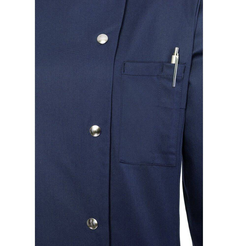 Veste de cuisine femme Larissa bleu marine | KARLOWSKY JF 3-10