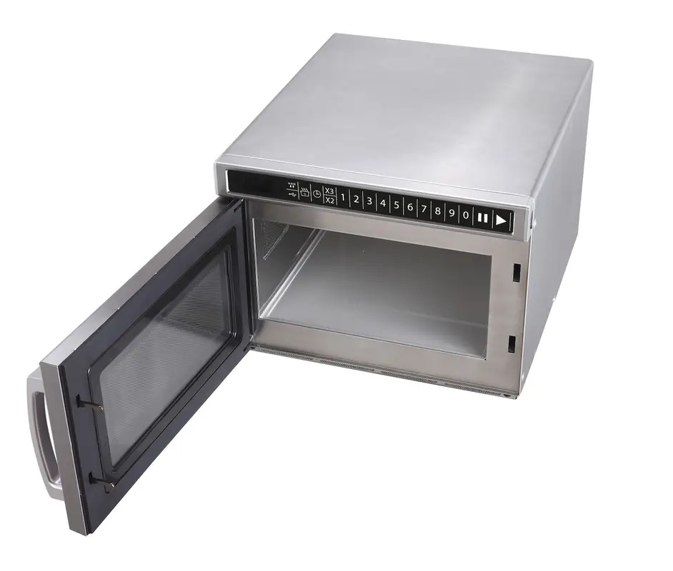 Four à micro-ondes programmable, 18 l, 3 kW, acier inoxydable | HENDI 281376