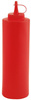 Distributeur pour sauces froides avec bouchon, rouge, 650 ml | APS 93156