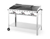 Grill à gaz Green Fire Kitchen Line, 3 brûleurs, 17,4 kW | HENDI 149591