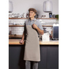 Tablier de cuisine Basic 75 x 90 cm avec boucle sable | KARLOWSKY BLS 4-19-Stck