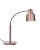 Lampe chauffante pour plats, flexible, cuivrée, 220-240 V/250 W, 26,8x20,3x66 cm | HENDI 273753