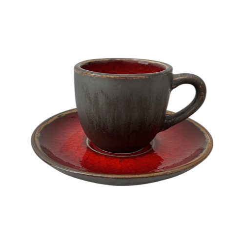 Tasse Bel 100 ml Still Cristall rubis | KERA CERAMIKA 2.3.3/F/C.RUB