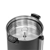 Cafetière noire à double paroi 13 L | FORGAST FG05604