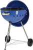 Gril à charbon, rond, Ø 54 cm, bleu | YATO YG-20302