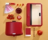 Réchauffe-plat électrique UNIQ, rouge | HENDI 470459