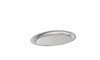 Plateau KAFFEEHAUS ovale, poli, mat, en acier inoxydable, 20x14,5x0,5 cm | APS 30111