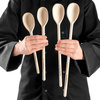 Cuillère en bois suédoise pour poêles en téflon, bois, 45 cm | FORGAST FG12659
