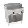 Plaque de grill lisse chromée 400V Tecno74 | TECNOINOX 716232