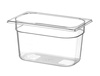 Récipient GN 1/4 prof. 15 cm en polycarbonate | HENDI 861615