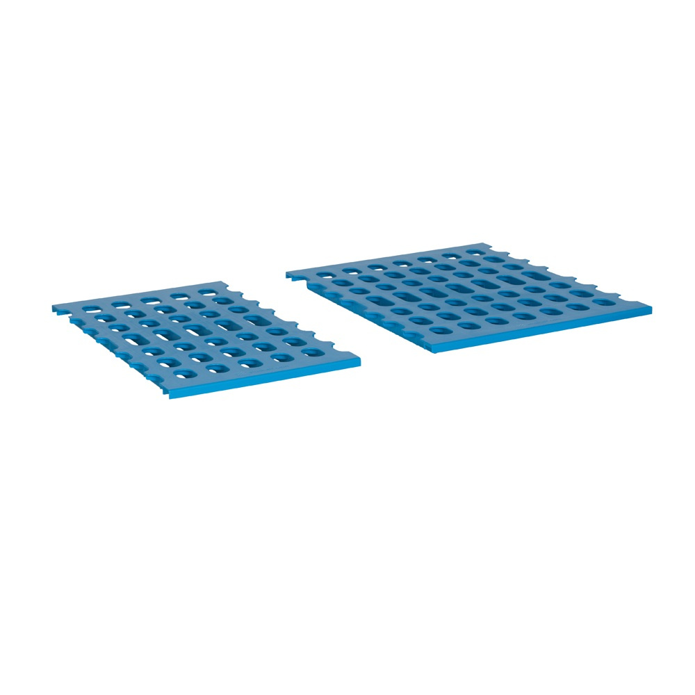 Étagère d’angle à 5 étagères prof. 50 cm 2PD-55+5P-95+5P-105+10UM | ALUSHELF 50384