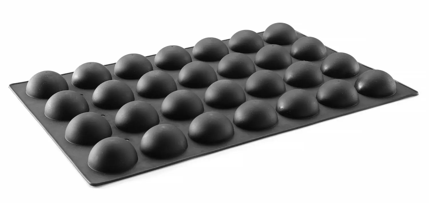 Moule en silicone SEMI-SPHERE, 60x39,5x(H)3,5 cm | HENDI 677216