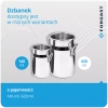 Mini récipient à lait finger food, 620 ml, acier inoxydable, argenté | FORGAST FG11502